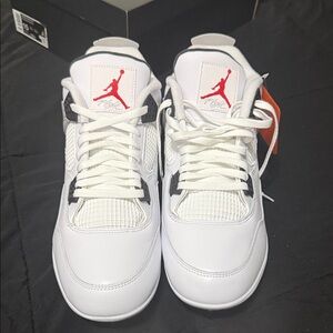 Black Cement Jordan 4 Cleats
Can change price